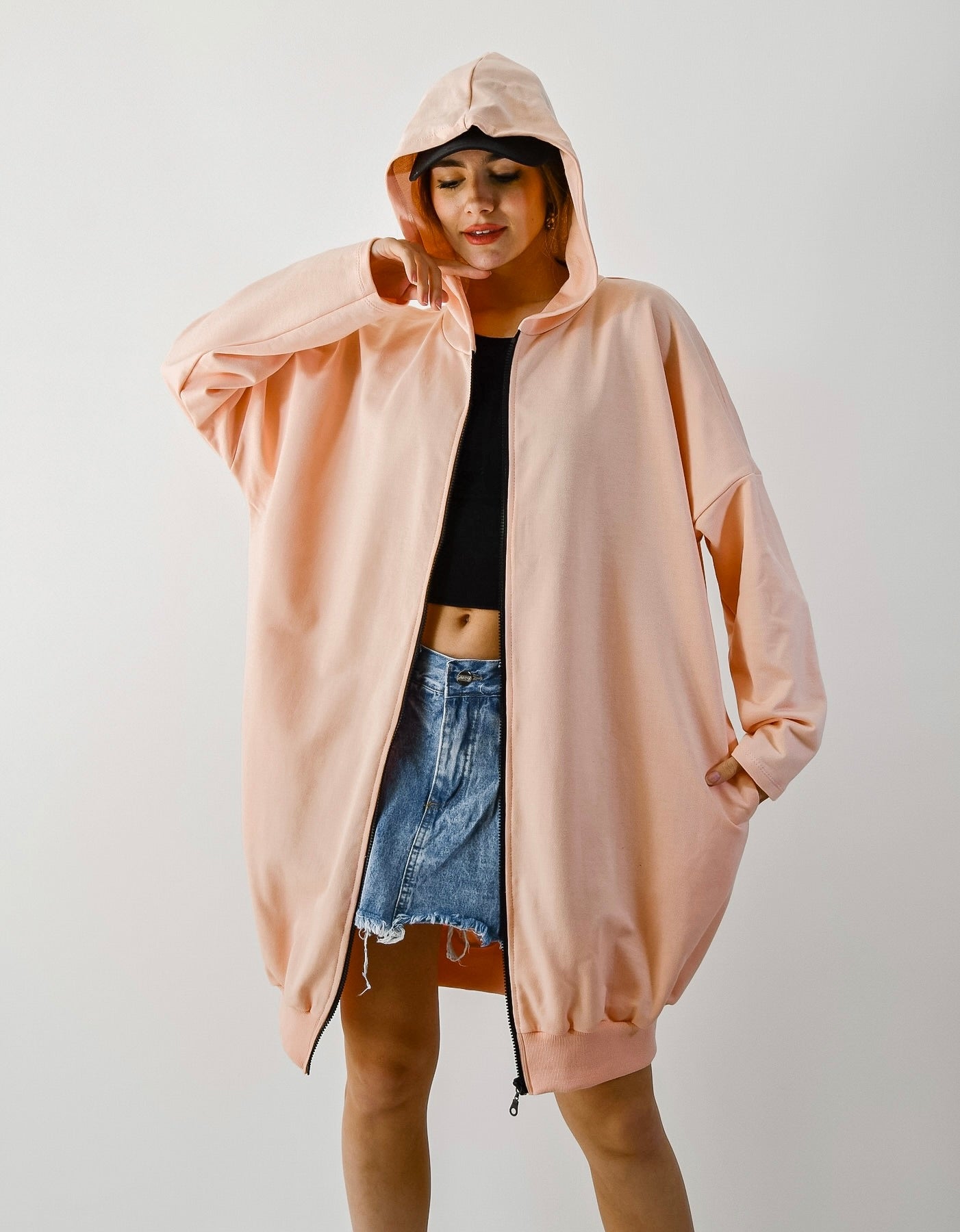 Camperon Bordado salmon Lebron Equilibrio