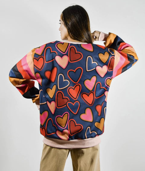 Buzo Frisado Boston Cuore Orange