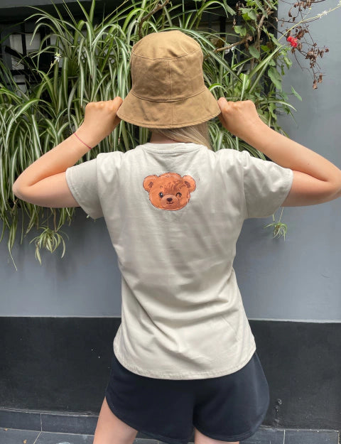Otoño 26 Remera Agus Peluche Beige