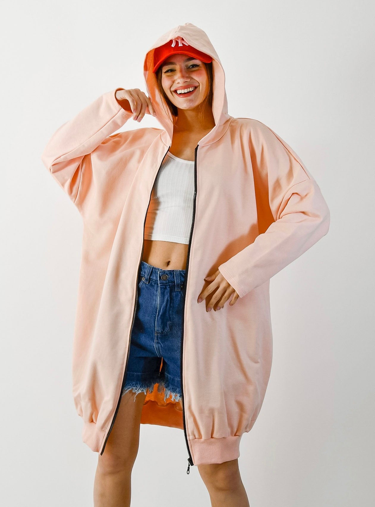 Camperon Bordado salmon Lebron Amor