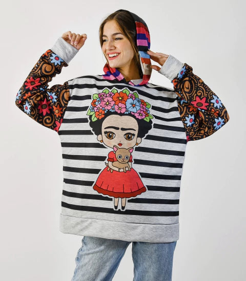 BUZO ELTON FRIDA GATITO
