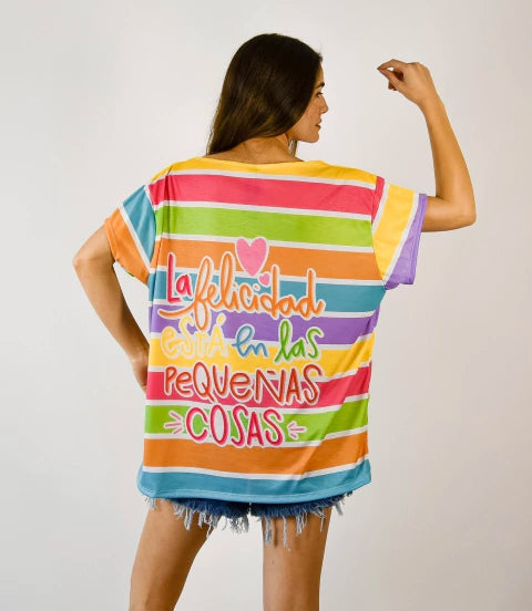 Remera Hanna Cariñositos Rayas