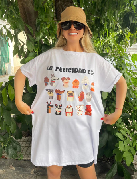 Remeron Lupe La Felicidad color blanca