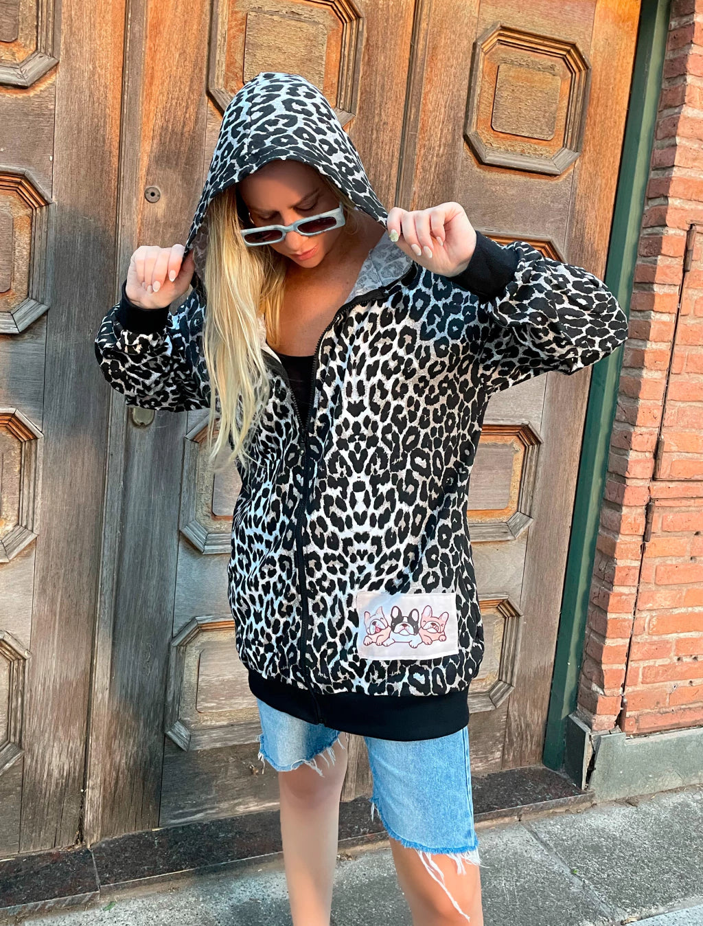 Campera Lola Perros Animal Print