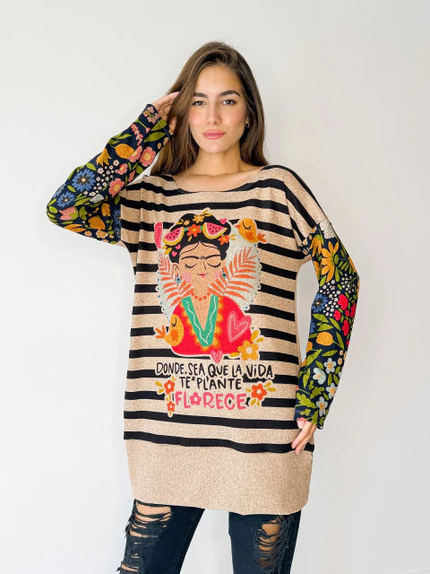 Sweater Andy Frida Floral