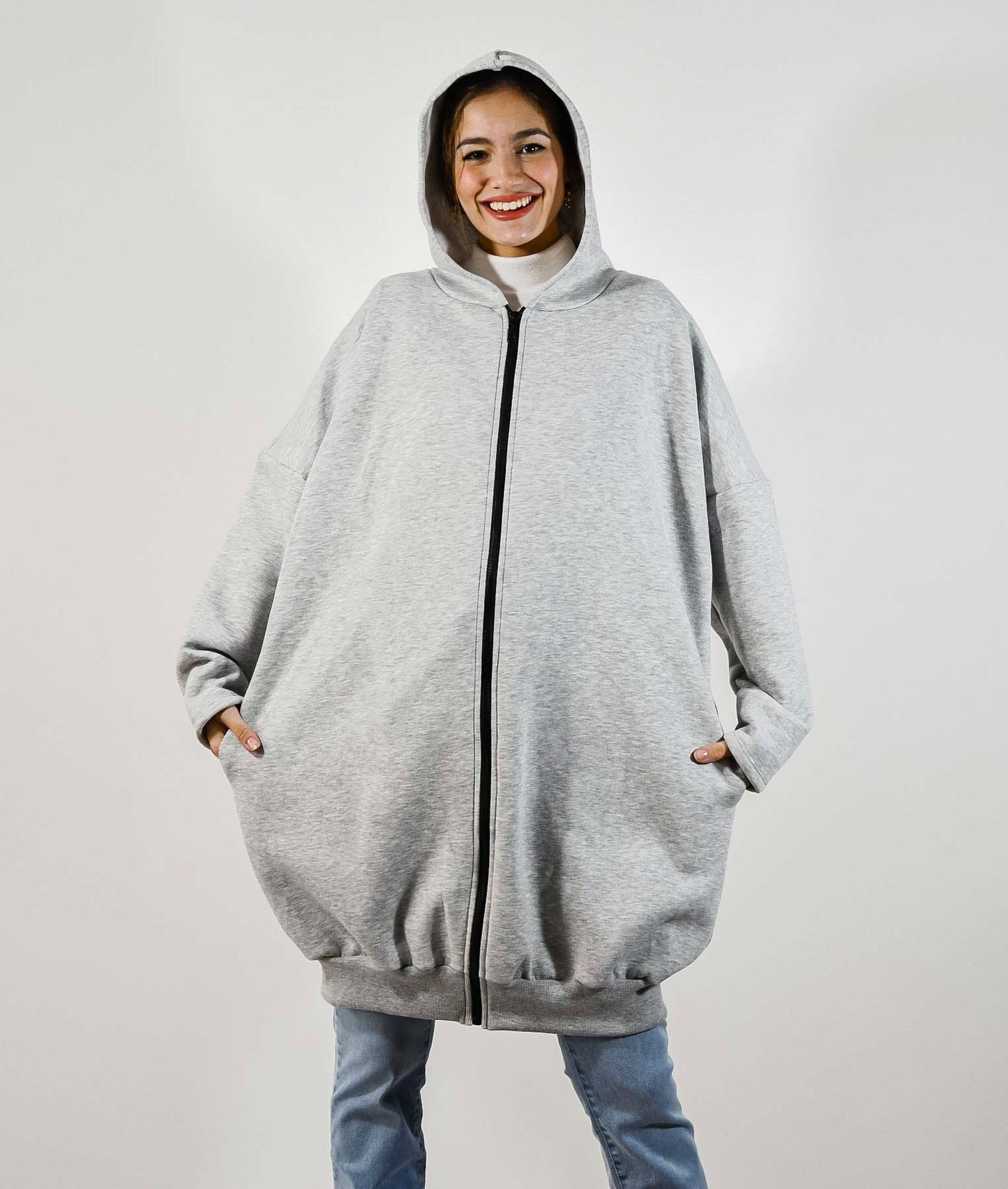15% descuento en compra! Maxi camperon frisa bordado Mesina Buena Vibra