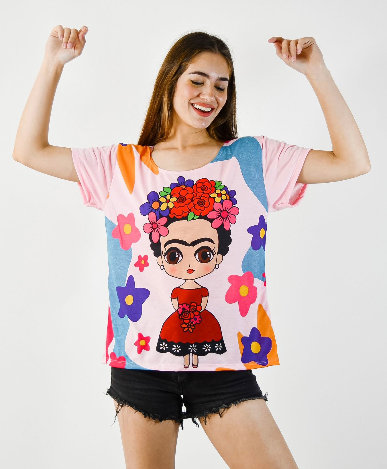 Remera Allen Rosa Frida