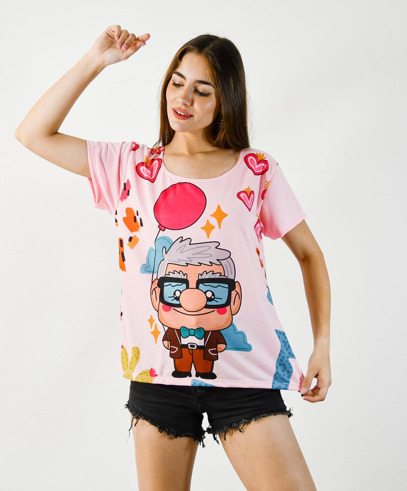 Remera Allen Rosa Up