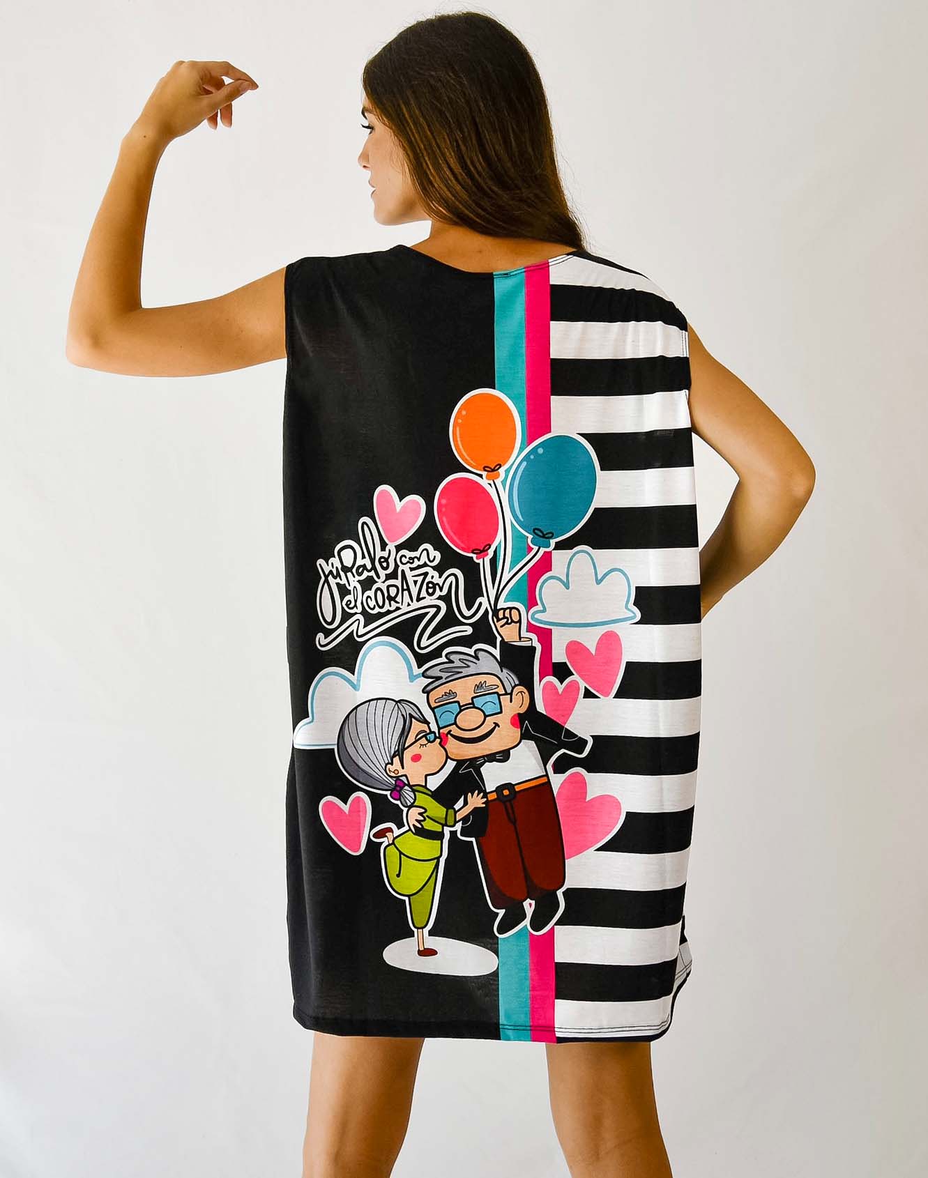 Musculosa Vestido Valia Up Love