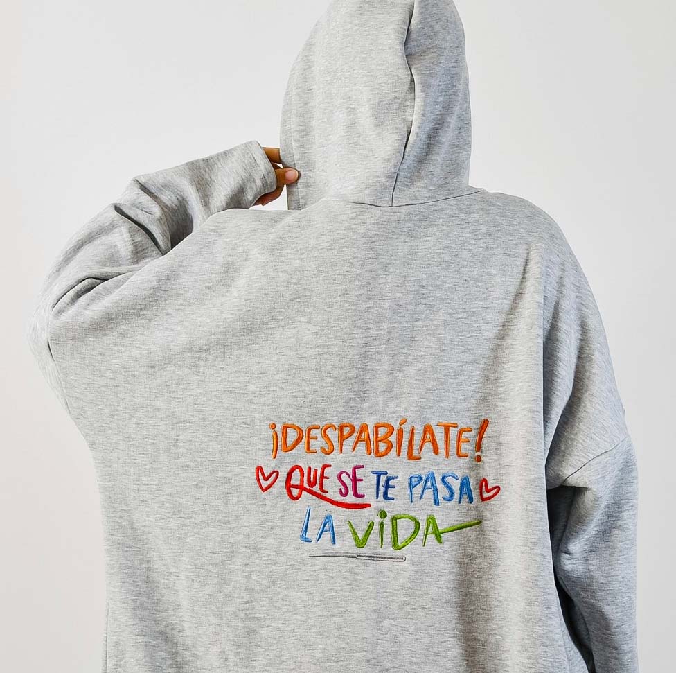 15% descuento en compra! Maxi camperon frisa bordado Mesina Despabilate