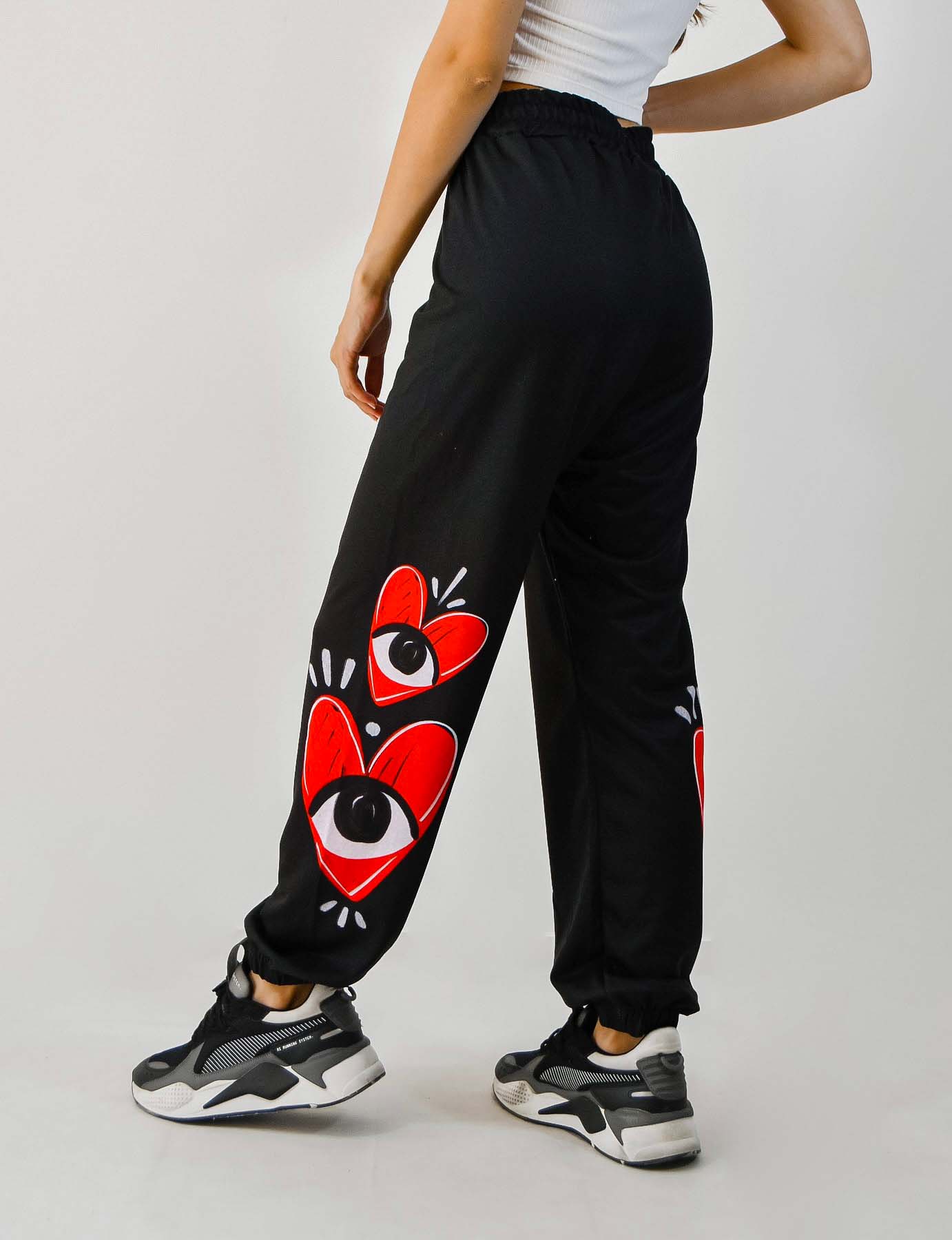 Conjunto Bowie Corazones