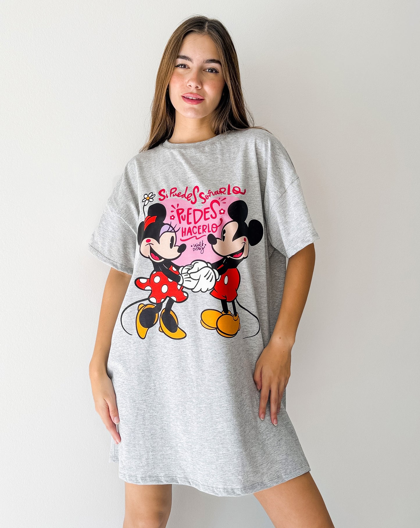 otoño 26 Remeron Lupe Mickey y Minnie color gris