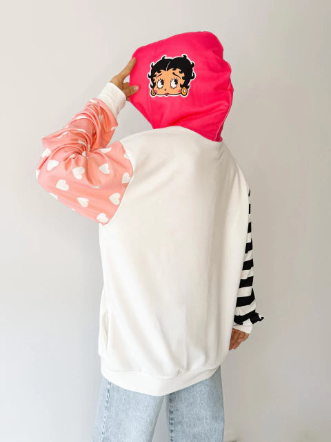Buzo Funny Blanco Betty Boop