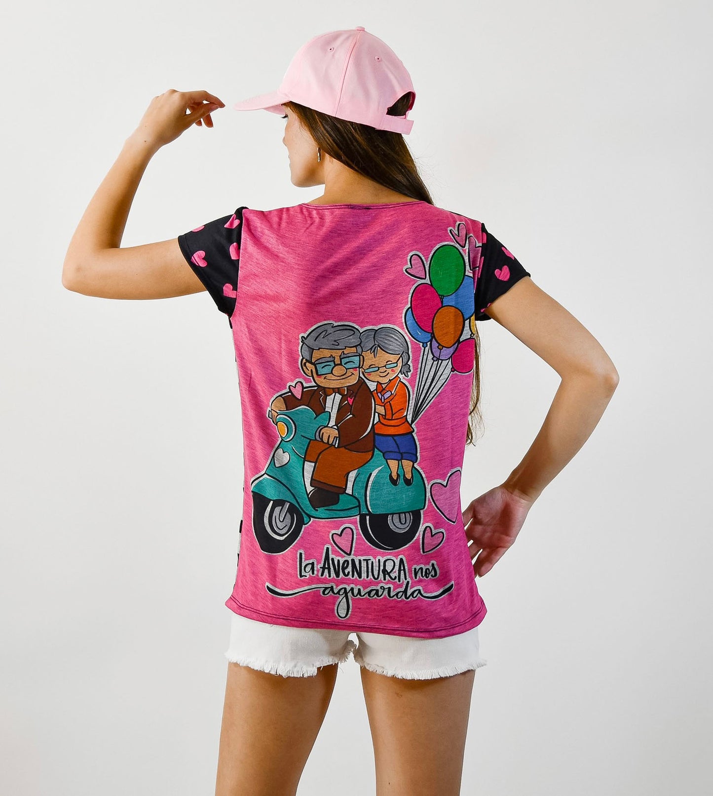 Remera Amber Up Moto