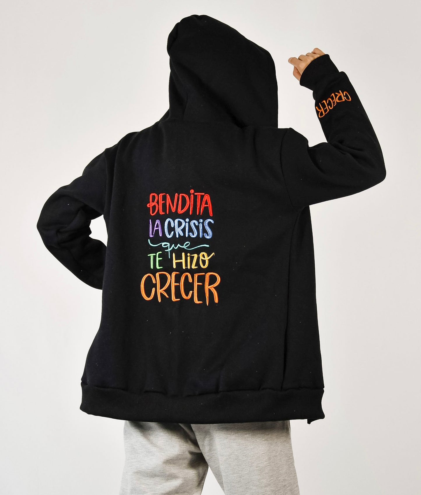 Campera Bordada Frisa Lewis Bendita