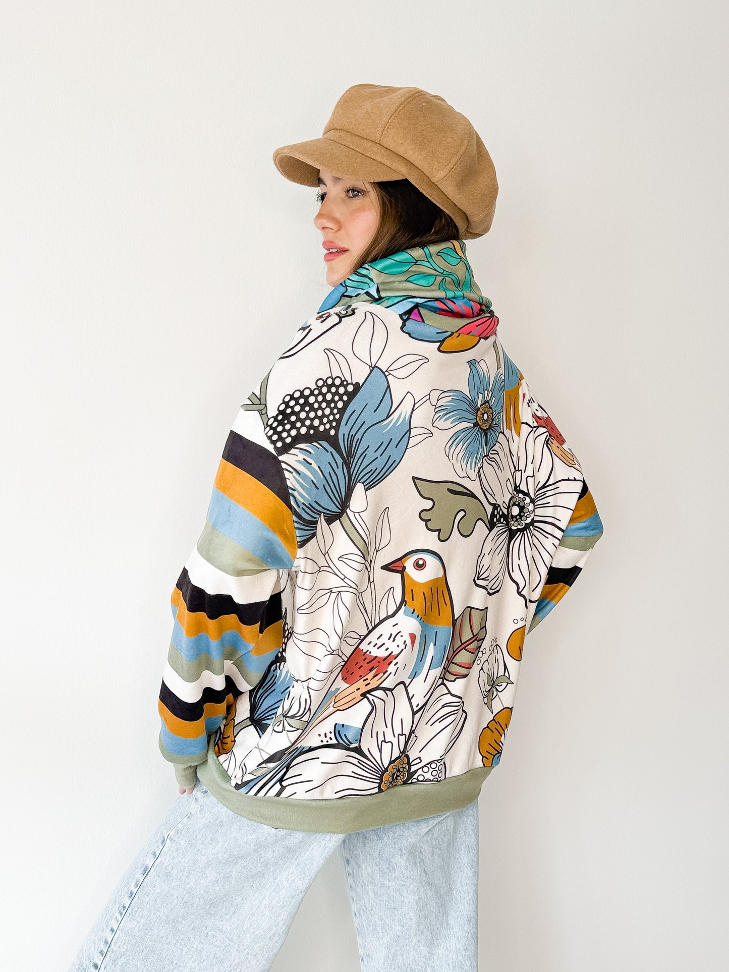 Buzo Soft-Frisa Animal Birds