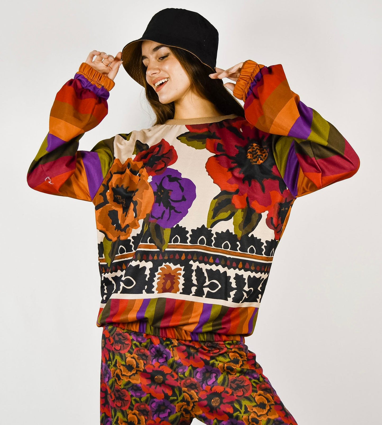 Conjunto Bowie Amapolas