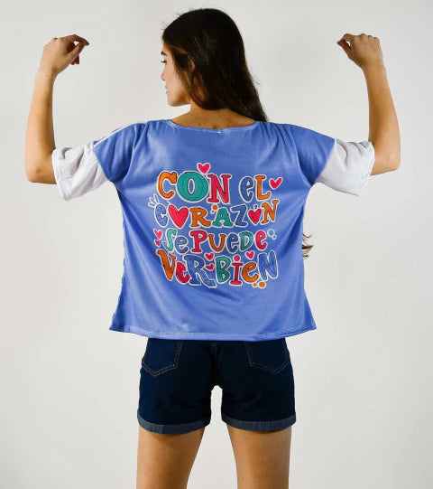 Remera Caramel Principito Celeste