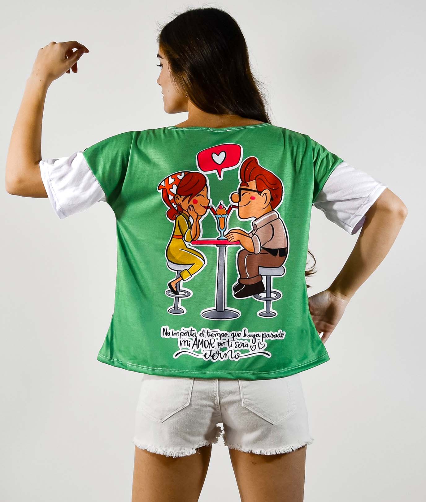 Remera Caramel Up Green