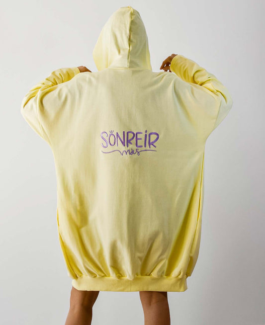 Camperon Bordado Lebron Sonrreir amarillo