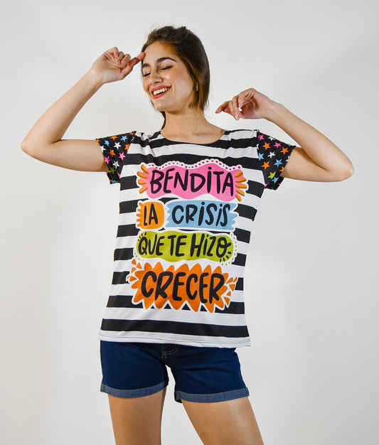 Remera Amber Bendita