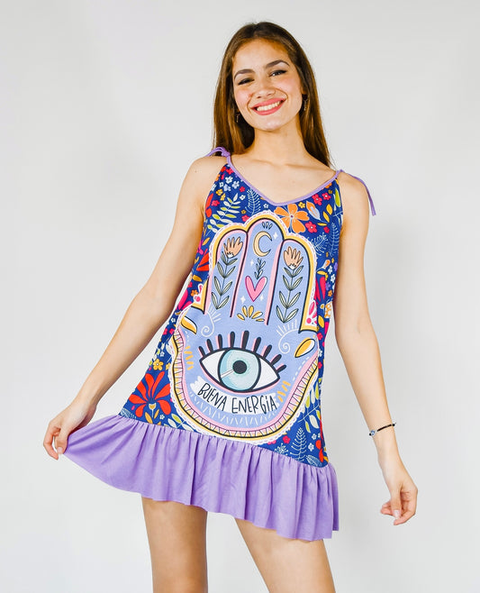 Vestido Flopy Lila