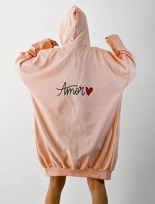 Camperon Bordado salmon Lebron Amor