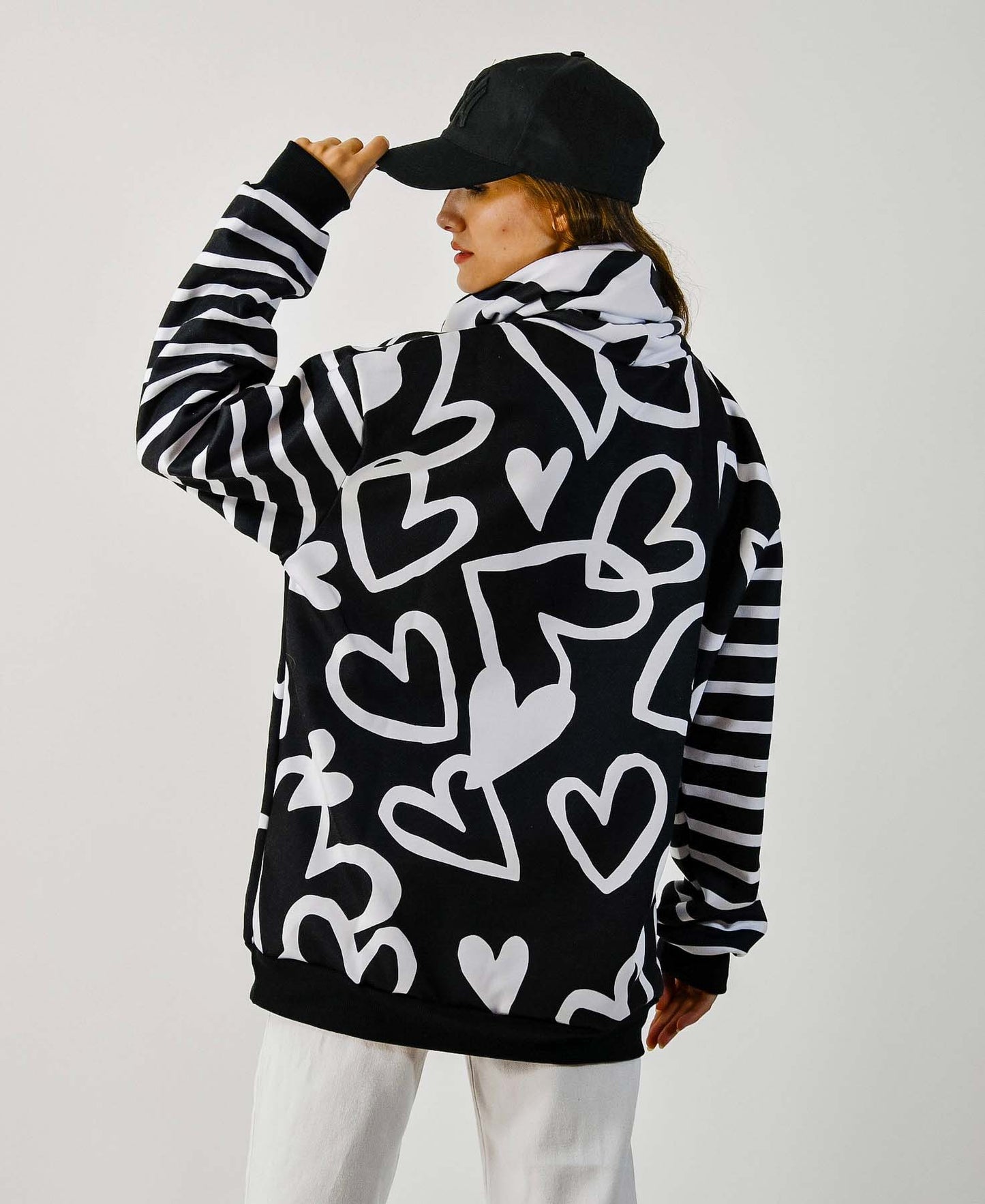 Buzo Frisa Nicoll Cuore Black