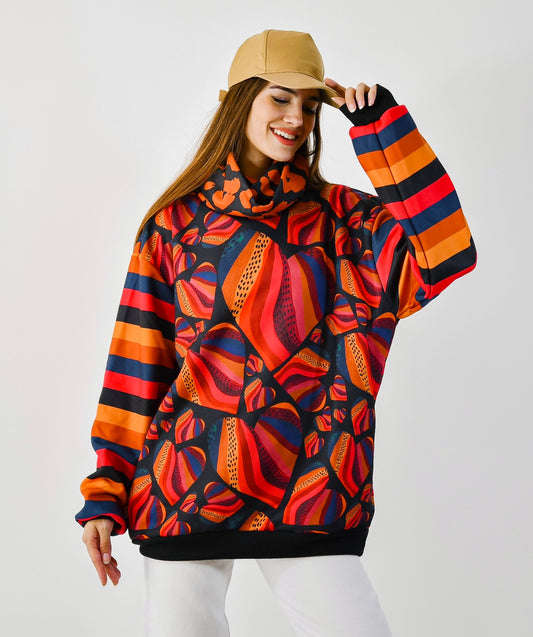 Buzo  Frisado Nicole Tropical Love