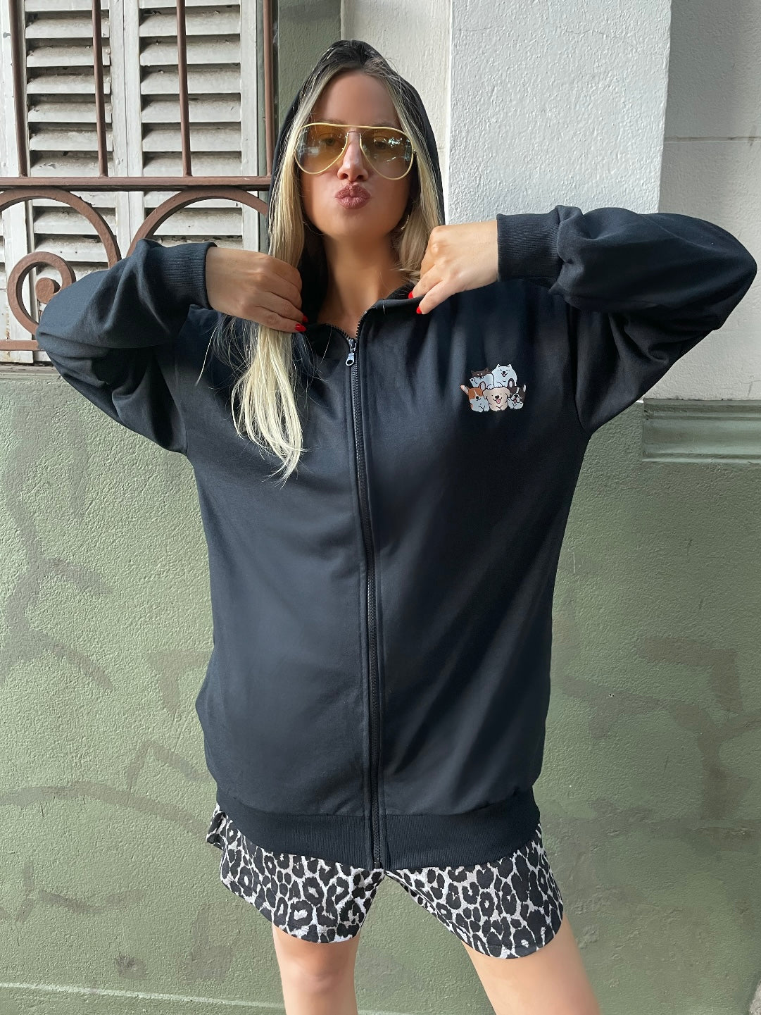 Campera Frisada Rufina Perros