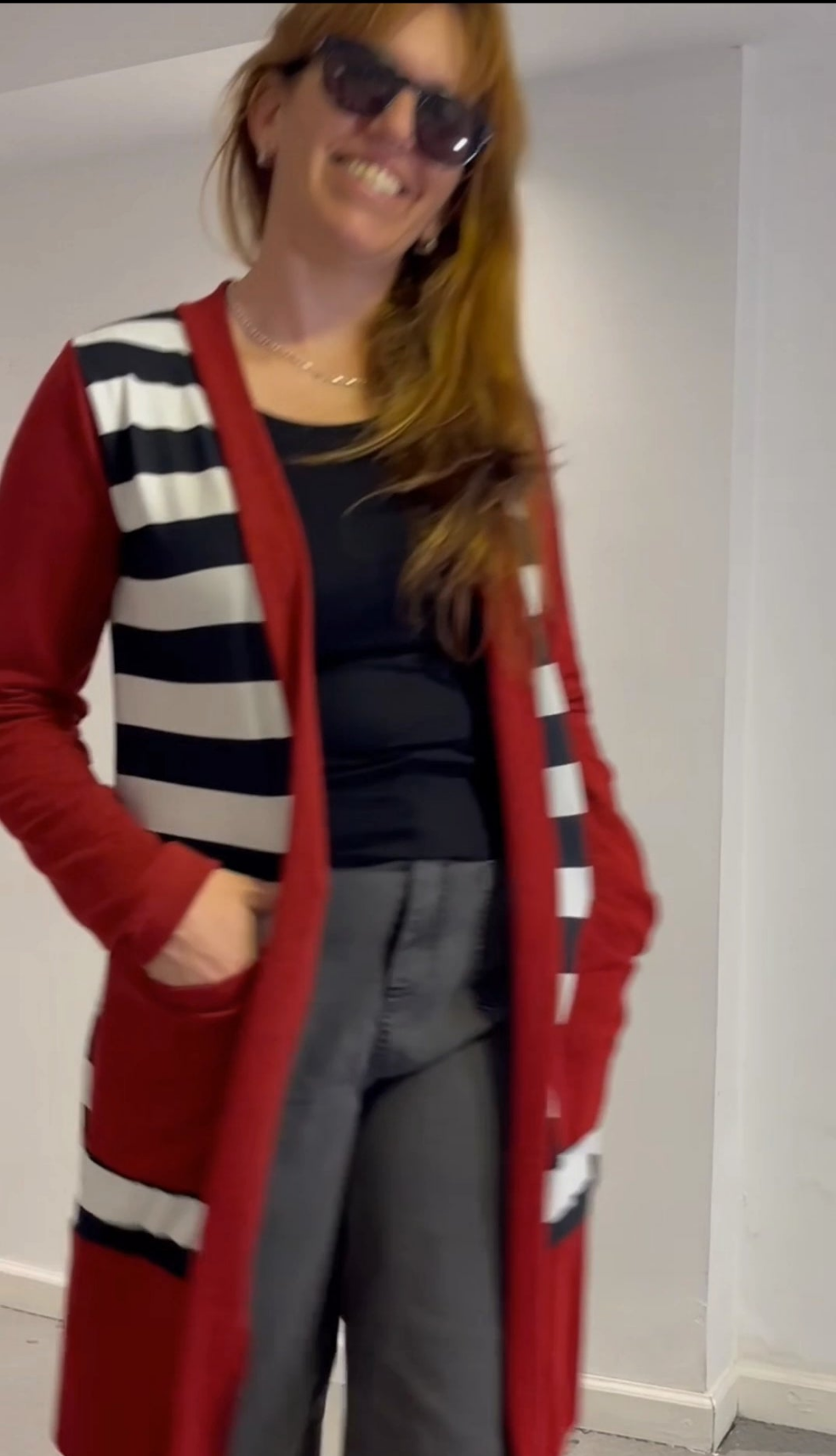 Saco Cloudy Mafalda rojo