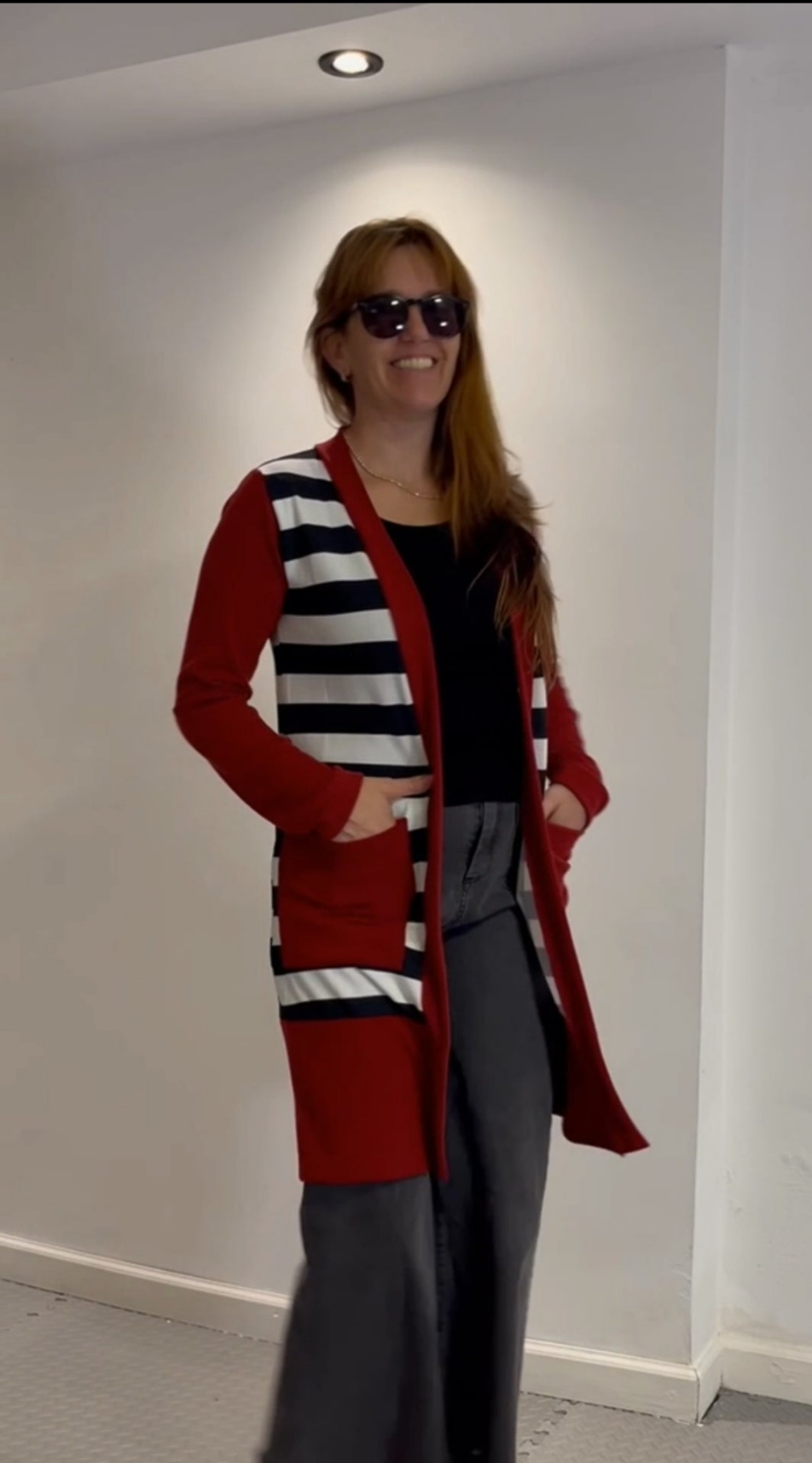 Saco Cloudy Mafalda rojo