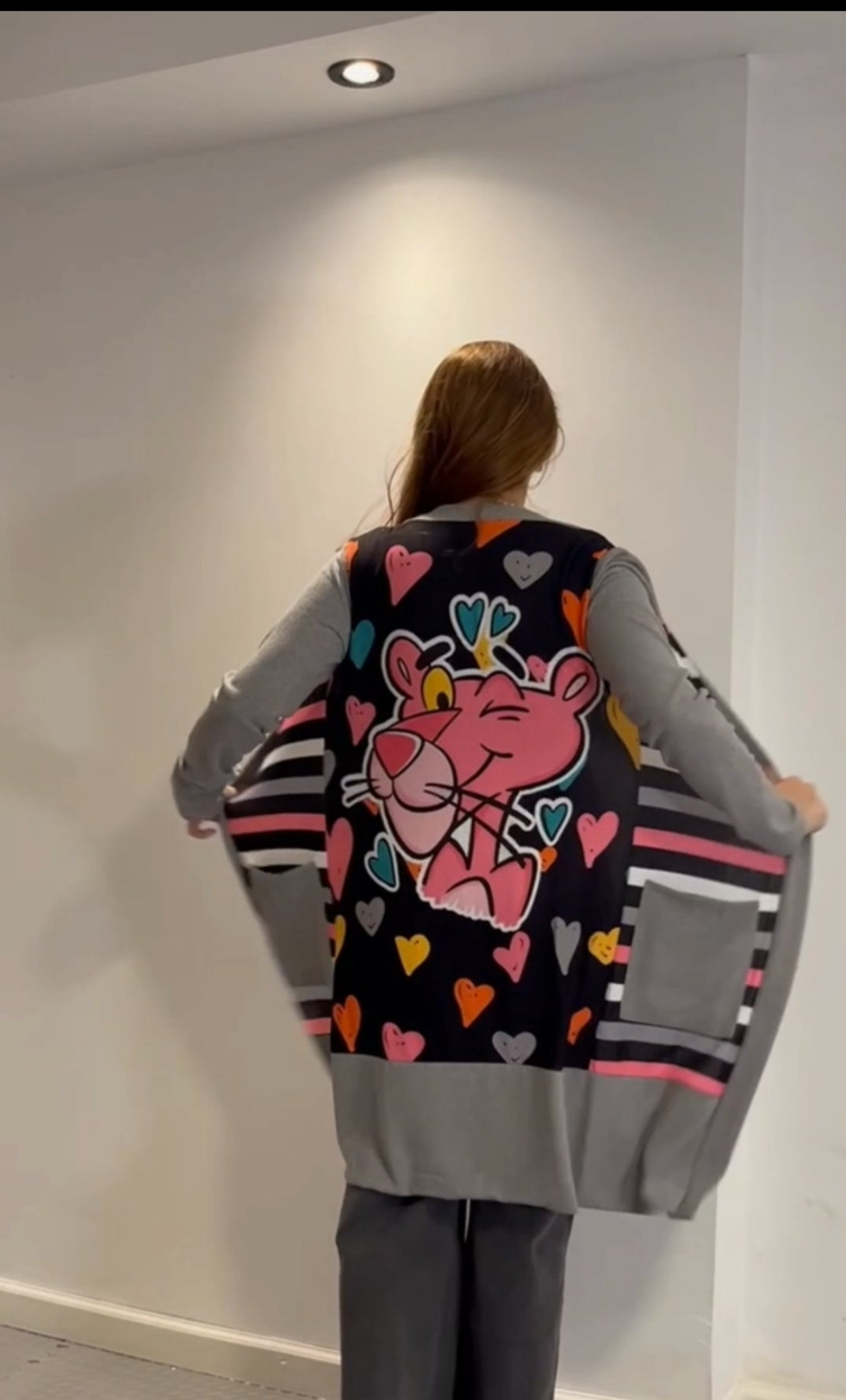 Saco Cloudy Pantera Rosa