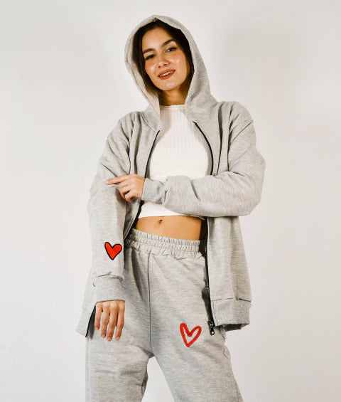 Campera Bordada Frisa Lewis Loca