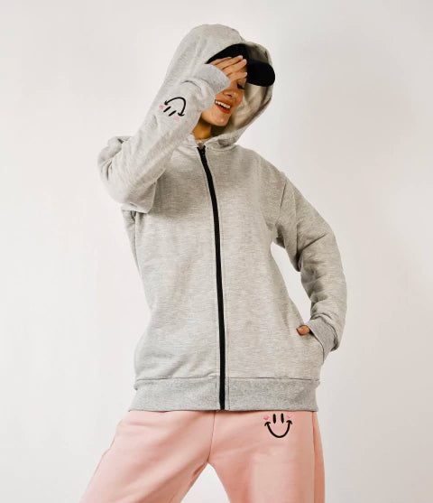 Campera Bordada Frisa Lewis Sonrreir