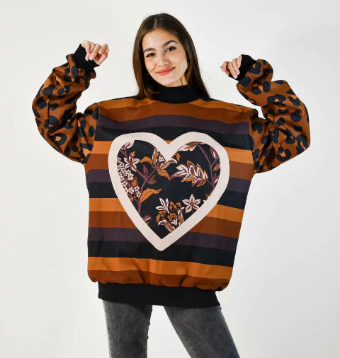 Buzo frisa Plex Brown