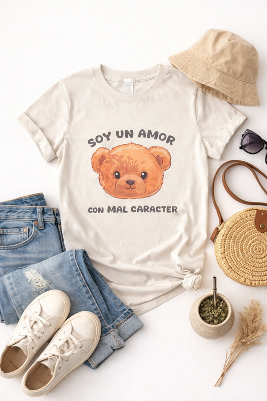 Otoño 26 Remera Agus Peluche Beige