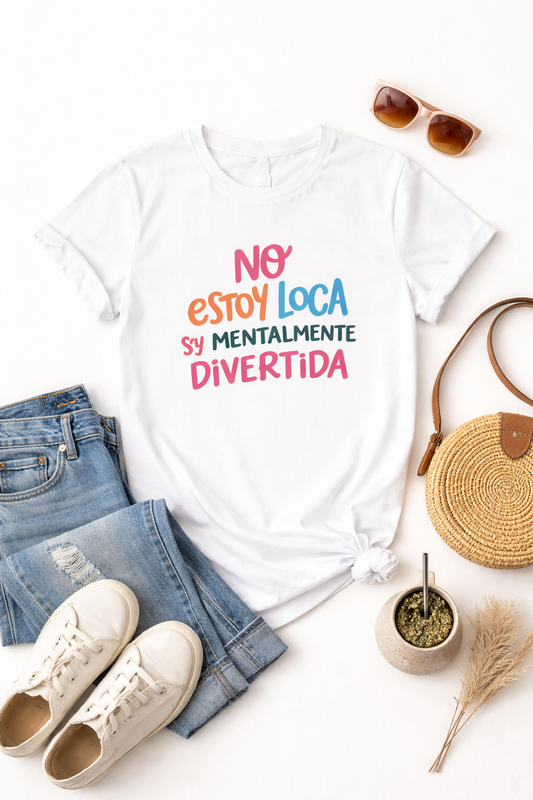 Otoño 26 Remera Agus Divertida Blanca