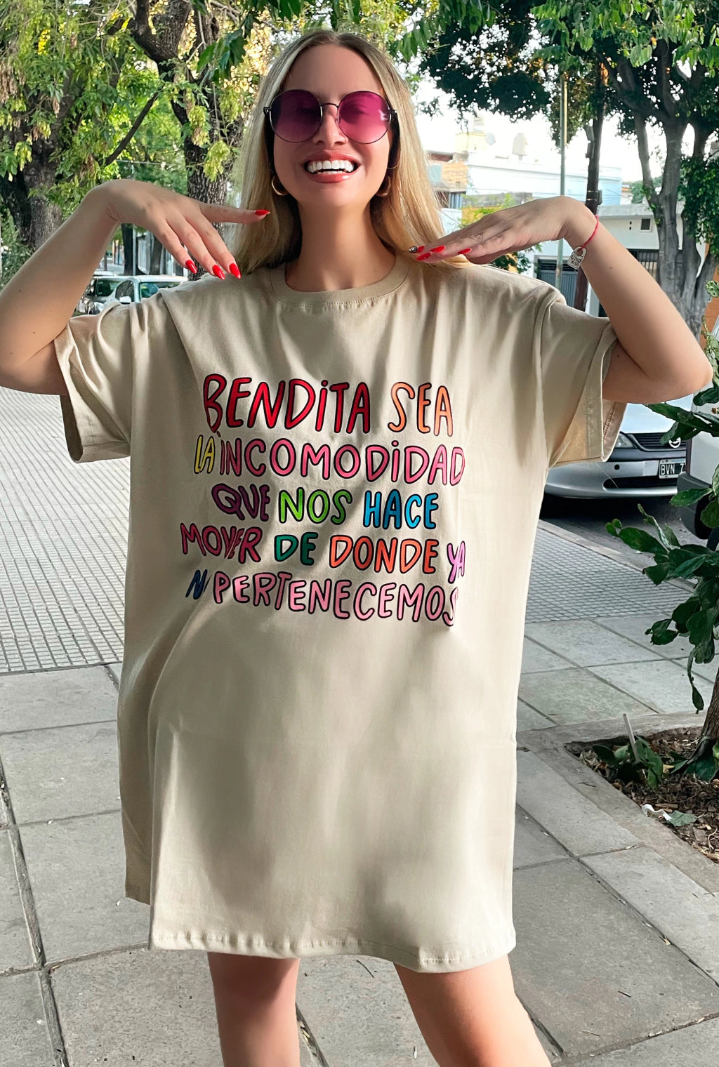Remeron Lupe Bendita sea color beige