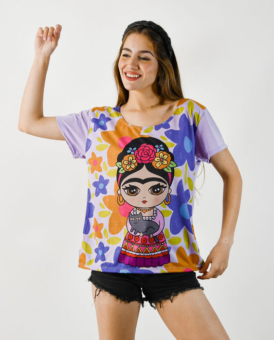 Remera Allen Lila Frida