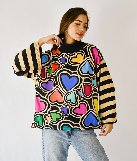 Buzo Tonya Corazones