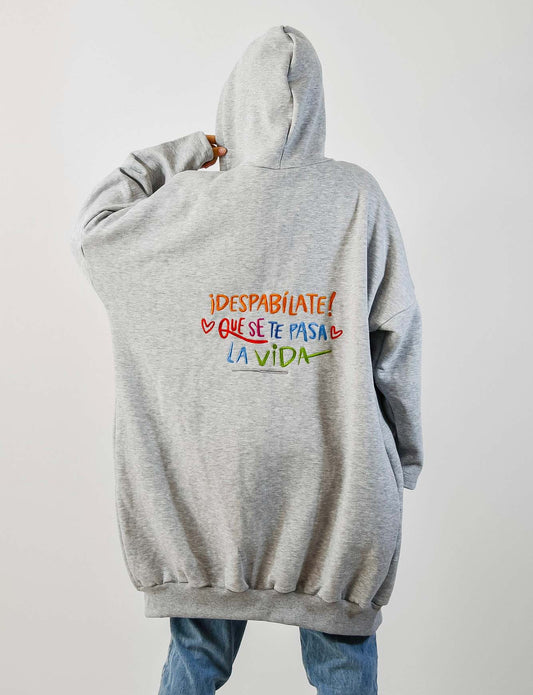 15% descuento en compra! Maxi camperon frisa bordado Mesina Despabilate