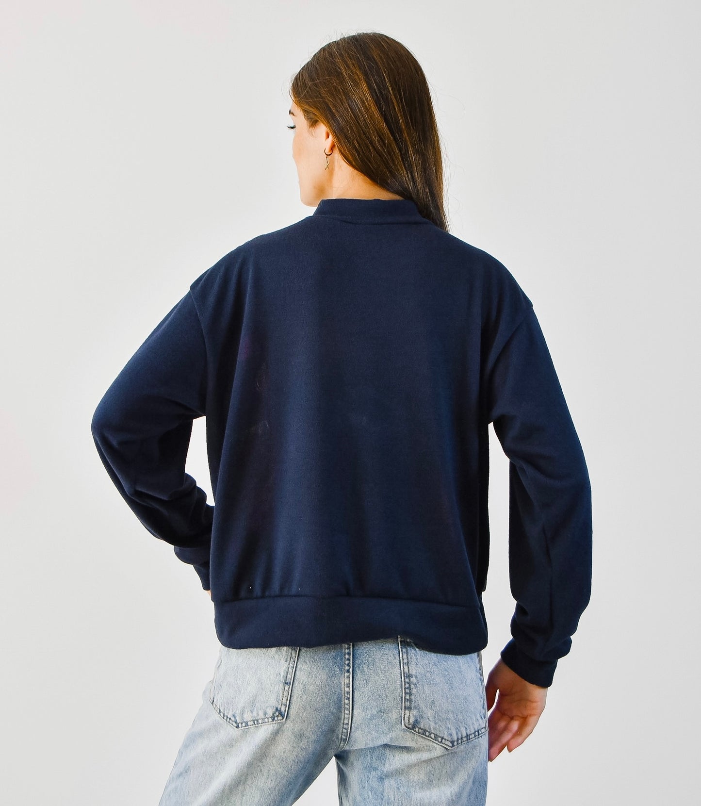 Sweater crop Cosmic Orange