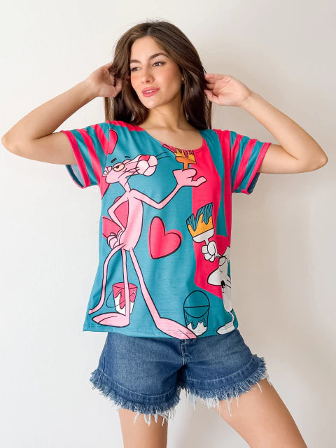 Remera Miami Pantera Inspector