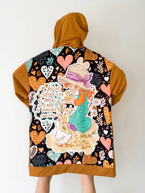 Camperón liviano Adri Sarah Kay