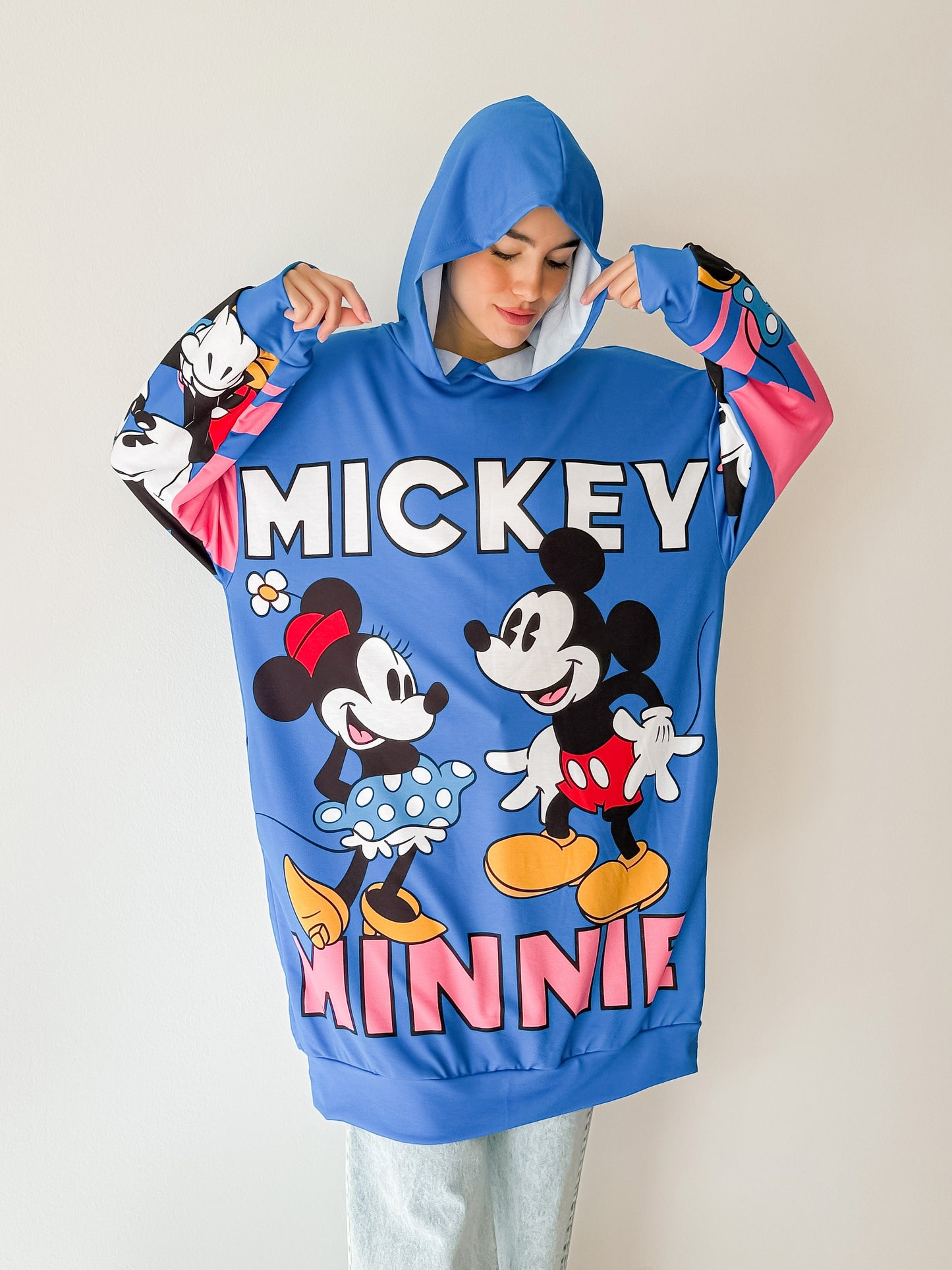 Maxi Buzo Wonka Mickey Blue