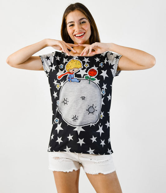 Remera Amber Principito Stars