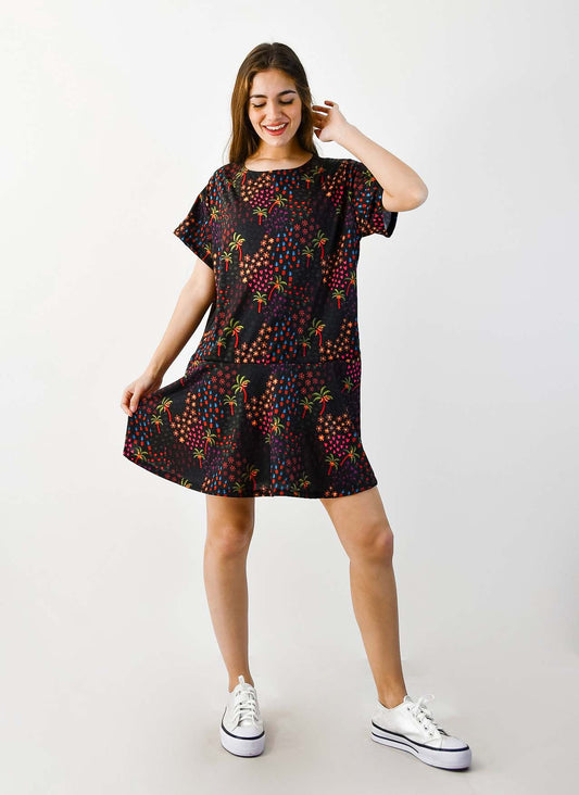 Vestido Larry Palmeritas