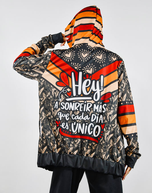 Campera Bowie Sonreir