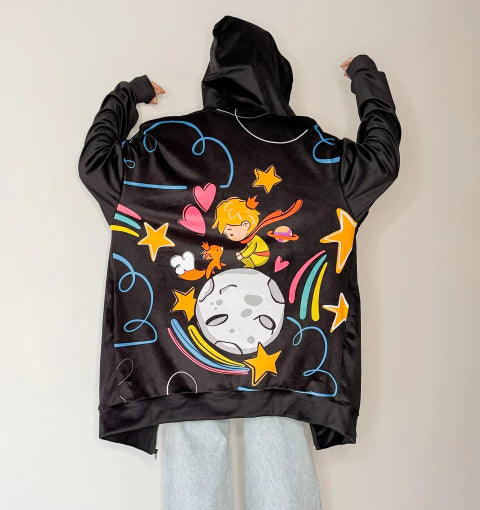 Maxi Camperon Soft  Principito Negro